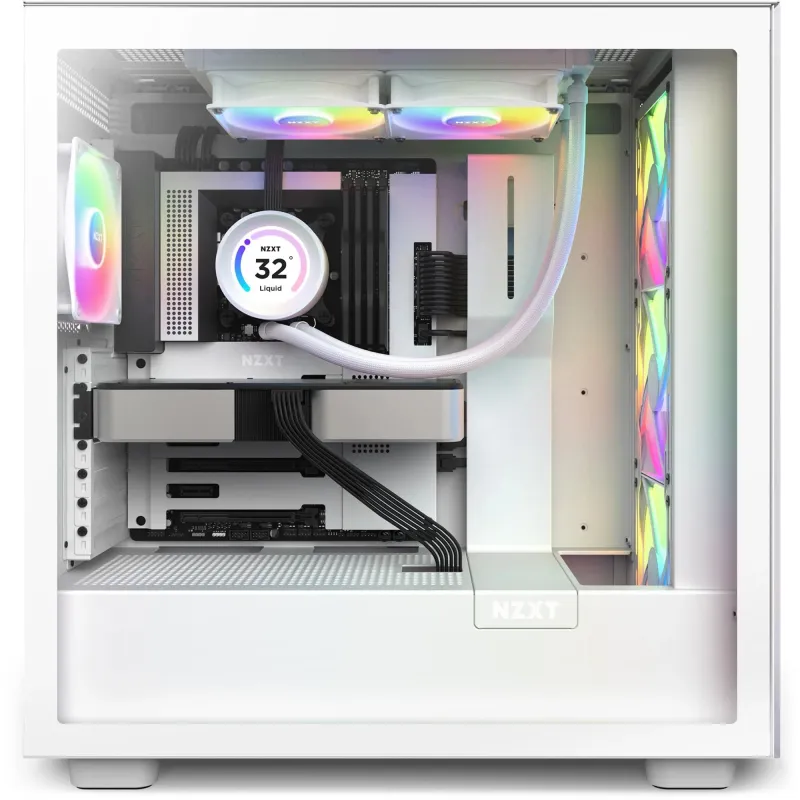 Cpu cooler multi socket-kraken 240 rgb rl-kr24ew1 nzxt
