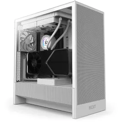 Case-NZXT-H5 Flow-MidiTower-Case product features Transparent panel-Not included-ATX-EATX-MicroATX-MiniITX-Colour