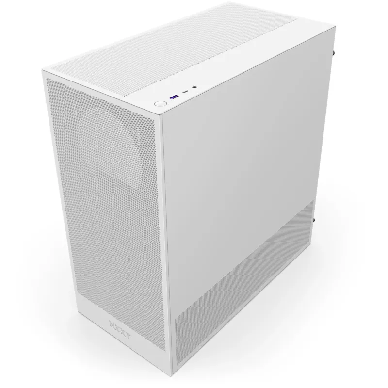 Case-NZXT-H5 Flow-MidiTower-Case product features Transparent panel-Not included-ATX-EATX-MicroATX-MiniITX-Colour