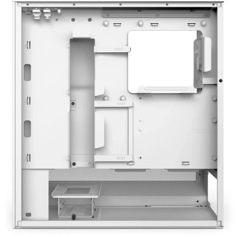Case-NZXT-H5 Flow-MidiTower-Case product features Transparent panel-Not included-ATX-EATX-MicroATX-MiniITX-Colour