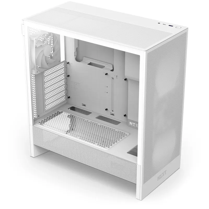 Case-NZXT-H5 Flow-MidiTower-Case product features Transparent panel-Not included-ATX-EATX-MicroATX-MiniITX-Colour