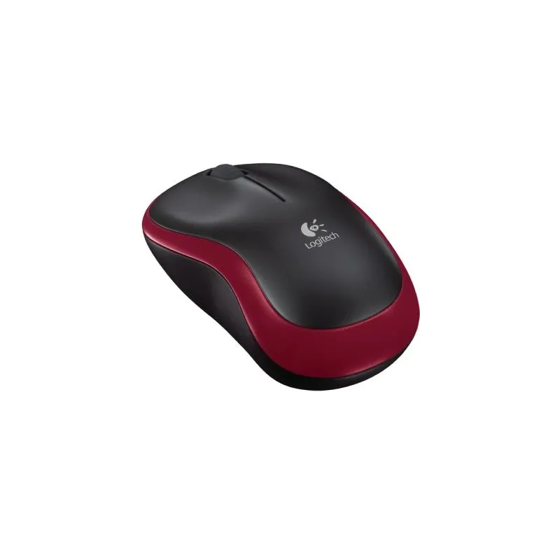Mouse usb optical cordl. m185-red 910-002240 logitech