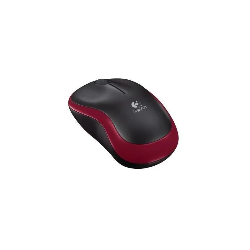 Mouse usb optical cordl. m185-red 910-002240 logitech