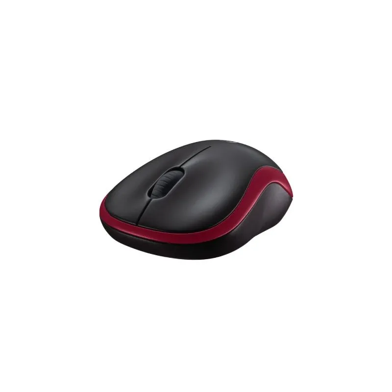 Mouse usb optical cordl. m185-red 910-002240 logitech