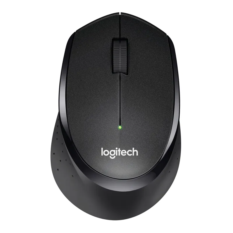 Logitech - Mouse - B330 Silent Plus - Wireless - Black
