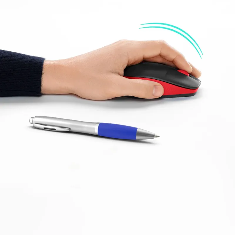 Logitech - Full size Mouse - M190 - Wireless - USB - Red