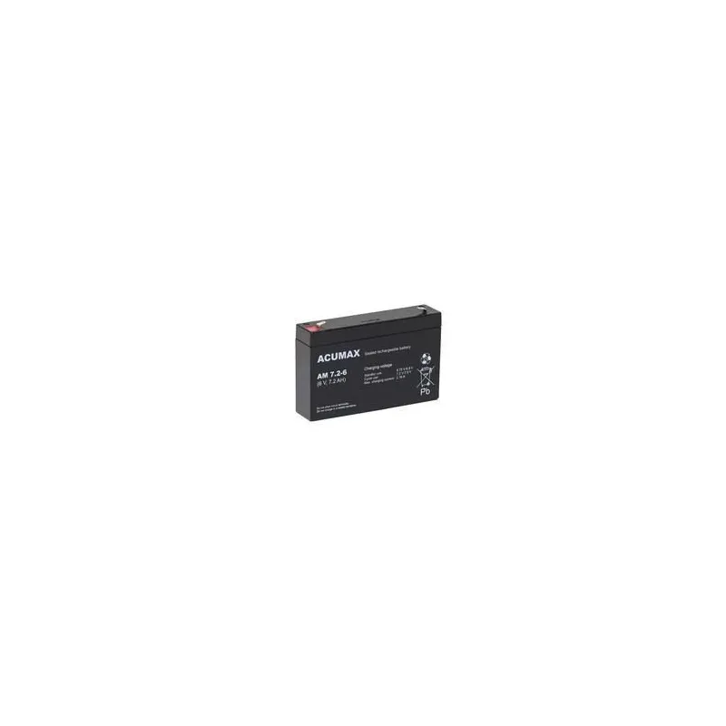 Battery 6v 7.2ah-am7.2-6 acumax emu