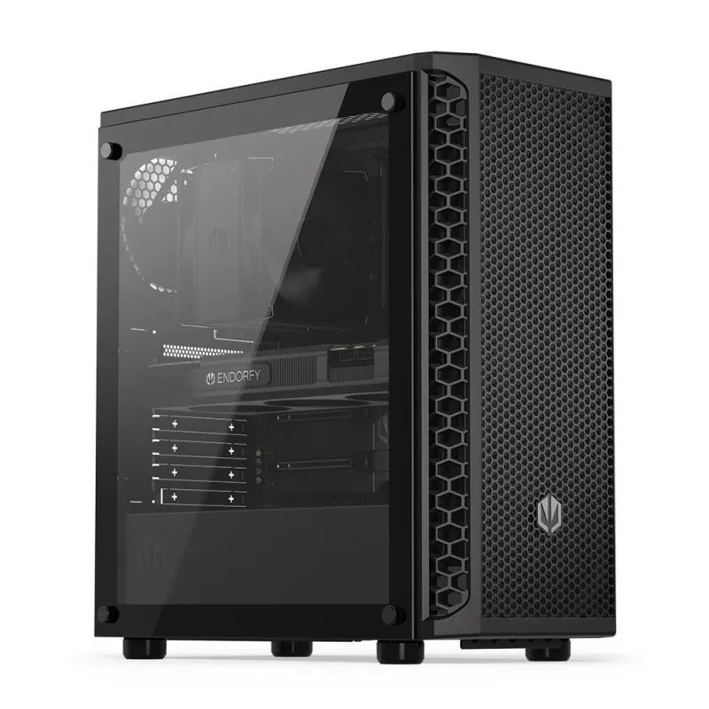 Case-ENDORFY-Signum 300 Air-MidiTower-Case product features Transparent panel-Not included-ATX-MicroATX-MiniITX-Colour