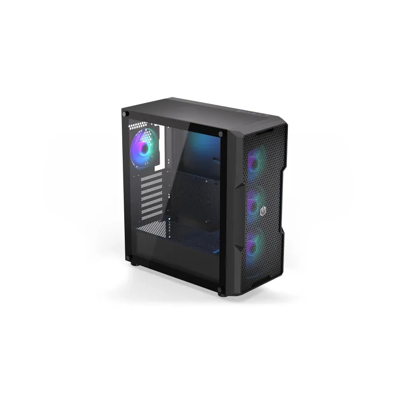 Case-ENDORFY-Regnum 400 ARGB-MidiTower-Case product features Transparent panel-Not included-ATX-MicroATX-MiniITX-Colour