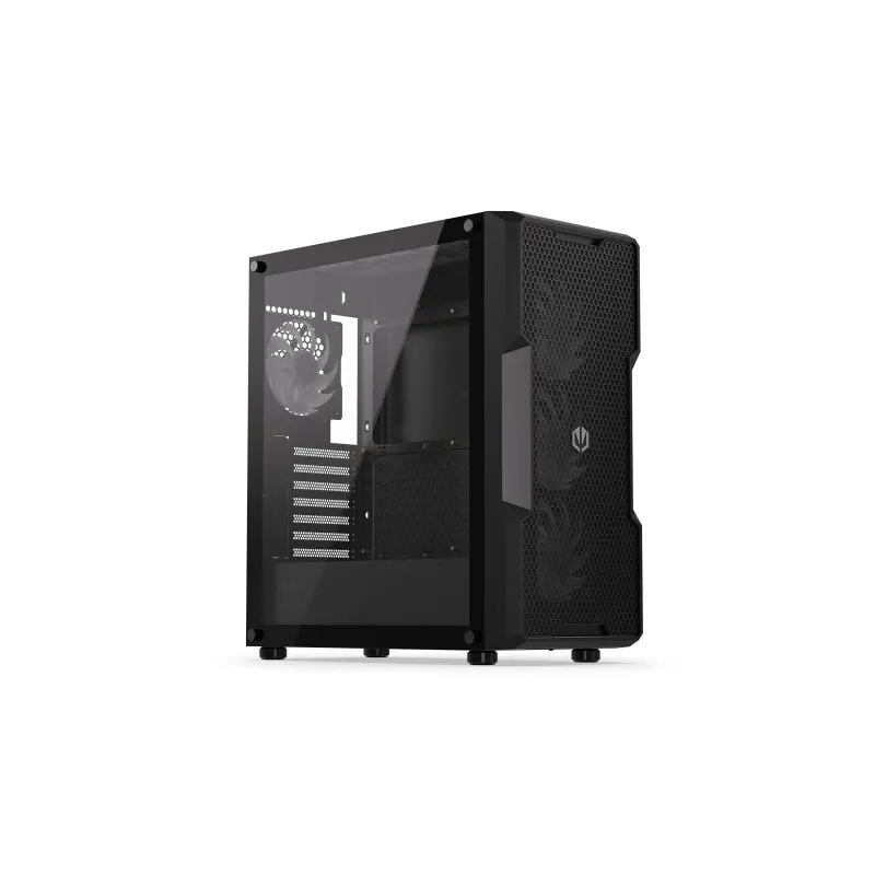 Case-ENDORFY-Regnum 400 ARGB-MidiTower-Case product features Transparent panel-Not included-ATX-MicroATX-MiniITX-Colour