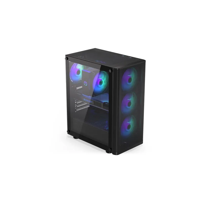 Case-ENDORFY-Ventum 200 ARGB-MidiTower-Case product features Transparent panel-Not included-ATX-MicroATX-MiniITX-Colour
