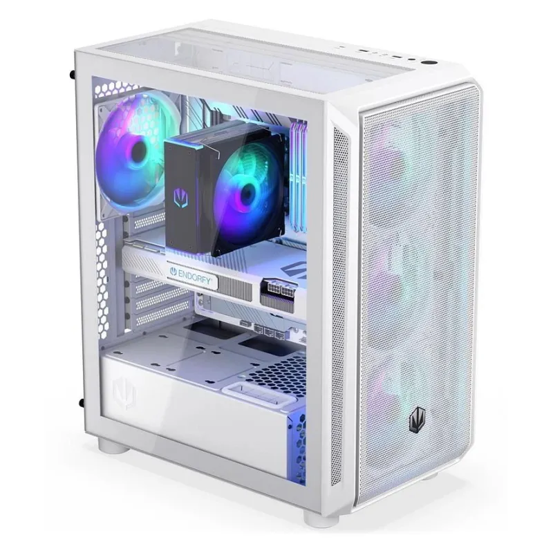 Case-ENDORFY-ATX-micro ATX-Mini-ITX-White-Midi Tower-PC-EY2A018