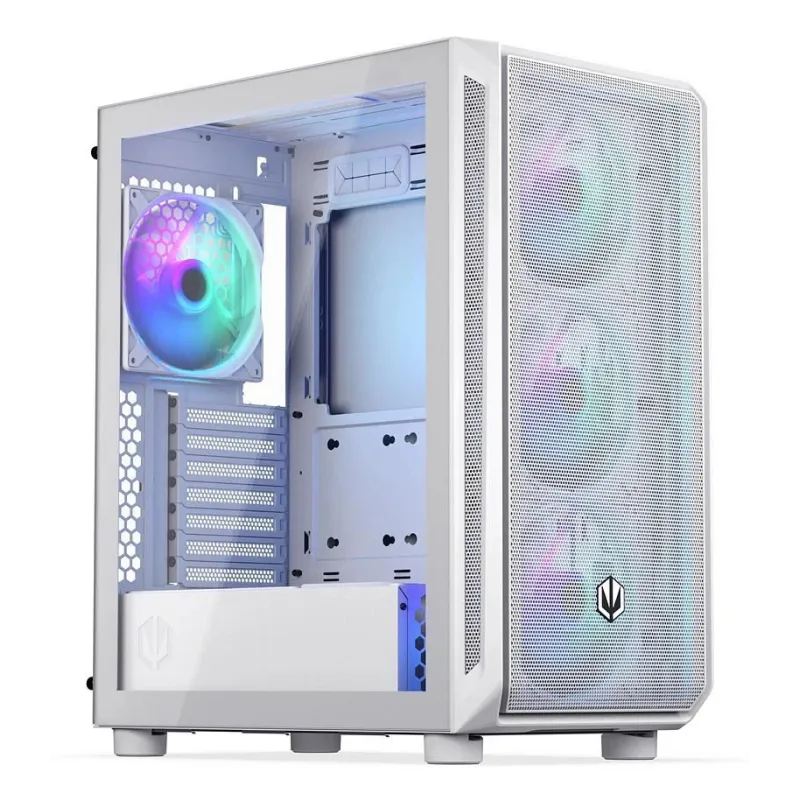 Case-ENDORFY-ATX-micro ATX-Mini-ITX-White-Midi Tower-PC-EY2A018