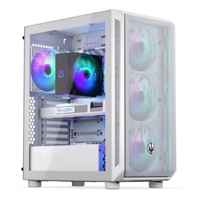 Case-ENDORFY-ATX-micro ATX-Mini-ITX-White-Midi Tower-PC-EY2A018
