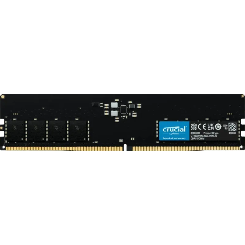 Memory dimm 32gb ddr5-5600-tray ct32g56c46u5t crucial
