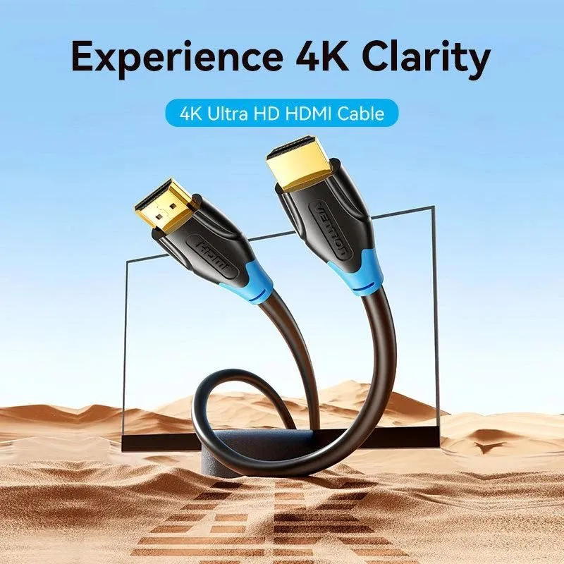 Cable hdmi 15m-black aacbn vention