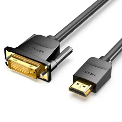Cable hdmi to dvi 2m-black abfbh vention