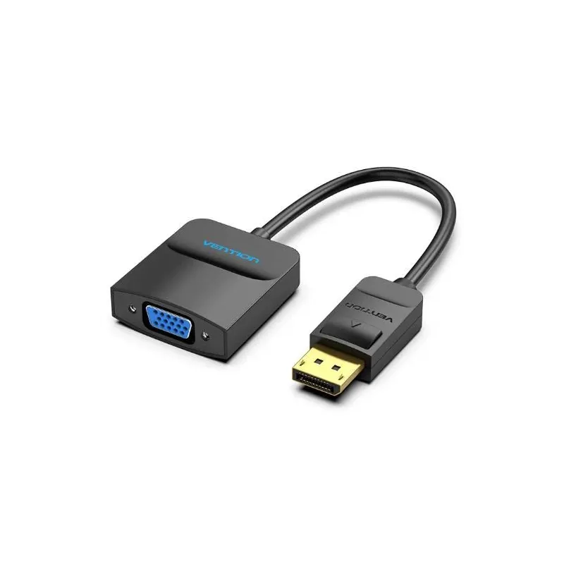 I-o adapter dp to vga-0.15m black hbfbb vention