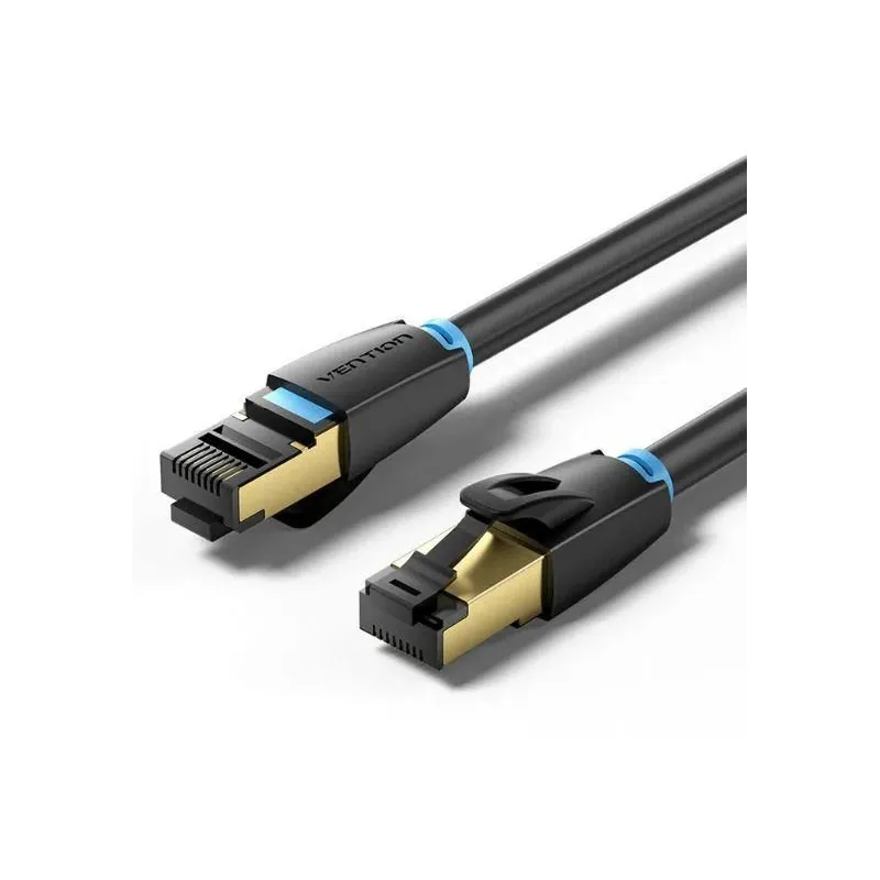 Patch cable cat.8 sftp-0.5m black ikabd vention