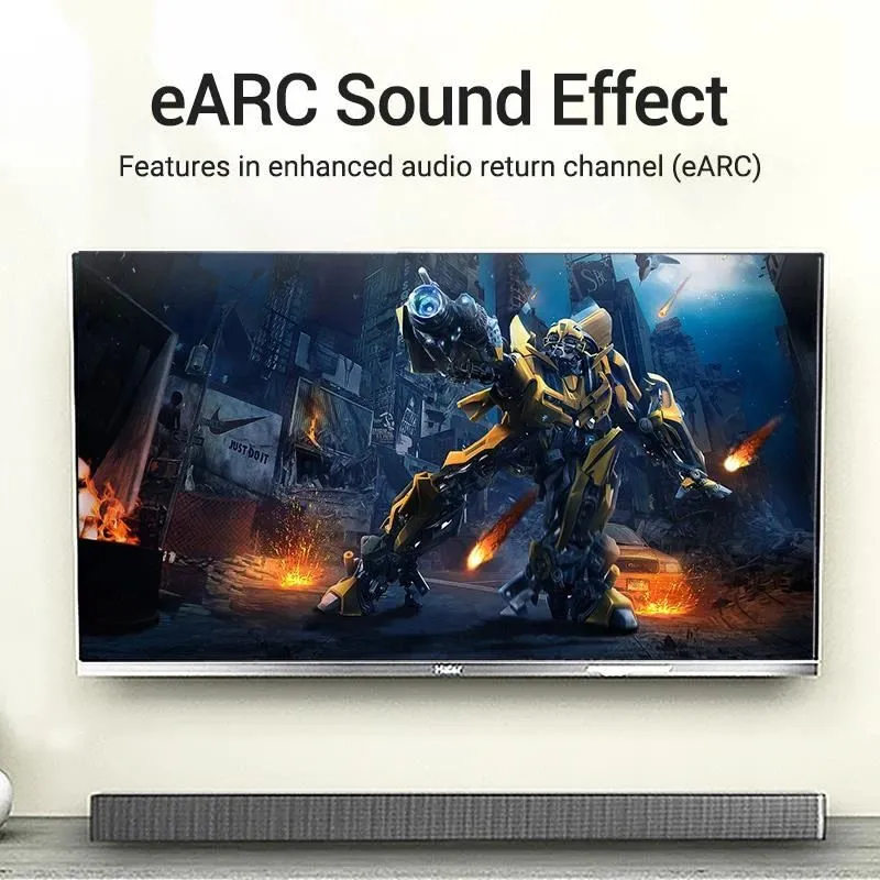 Cable hdmi 2m 8k-aanbh vention