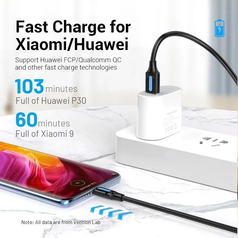 Cable usb-c to usb2.0-1m black cokbf vention
