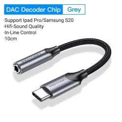 Adapter usb-c to audio 3.5mm-0.1m bgmha vention