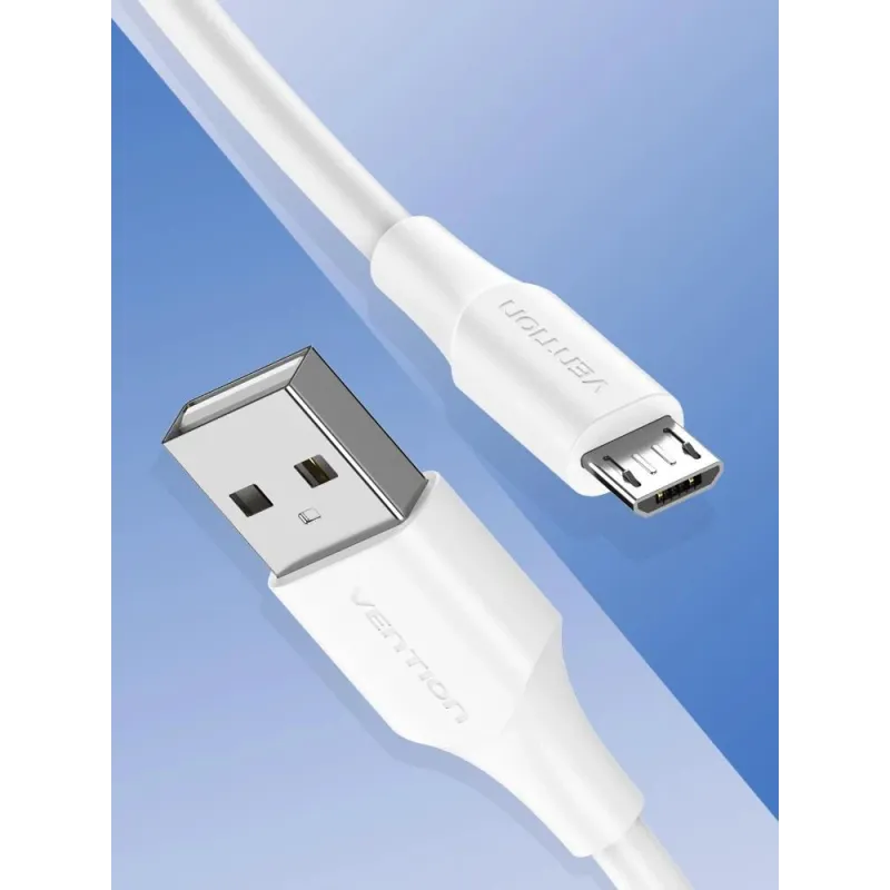Cable usb2.0 to micro-b-1m white ctiwf vention