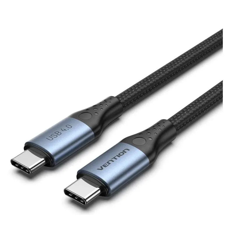 Cable usb-c braided-1m gray tavhf vention