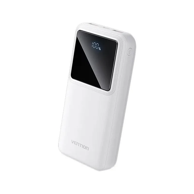 Power bank usb 20000mah 22.5w-white fhlw0 vention