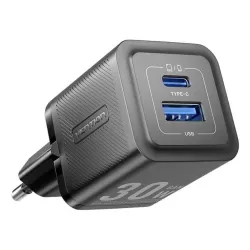 Mobile charger wall 30w usb-c-2p black feqb0-eu vention