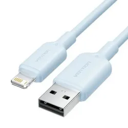 Cable usb2.0 to lightning-1m blue lamsf vention