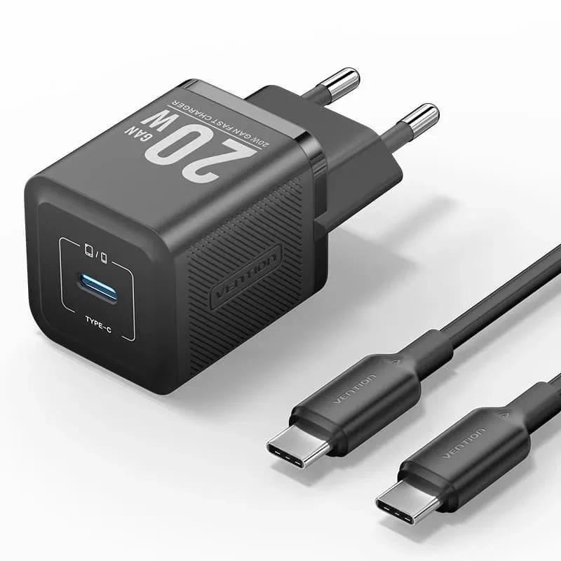 Mobile charger wall usb +cable-20w tz-fepb0-eu-01 vention