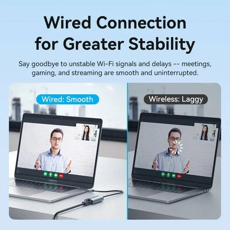 Net adapter usb-c gigabit-0.15m cfphb vention