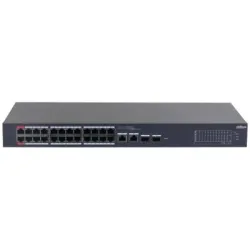 Switch-DAHUA-CS4226-24ET-375-Type L2-Desktop-pedestal-PoE ports 24-375 Watts-DH-CS4226-24ET-375
