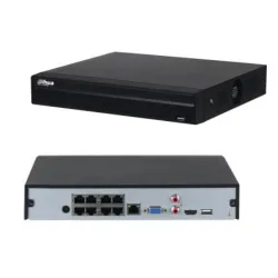 Net video recorder 8ch 8poe-nvr4108hs-8p-4ks3 dahua