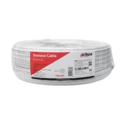 Cable rg59 coax+pwr 100m white-pfm941i-rg59n-21-100-w dahua