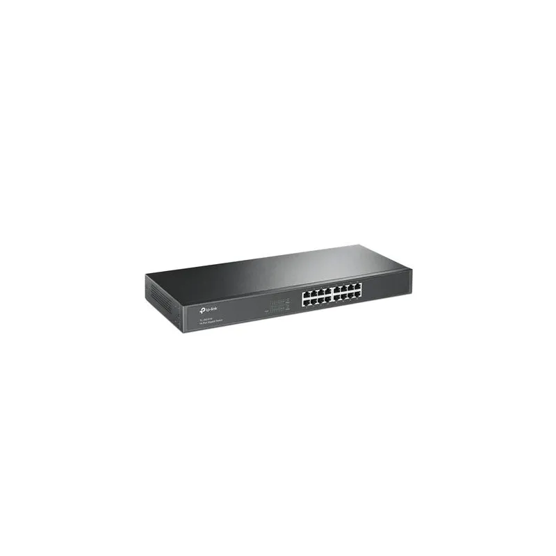 TP-LINK - Switch - TL-SG1016 - Unmanaged - Rackmountable - Gigabit Ethernet ,copper, ports quantity 16 - 60 month,s,