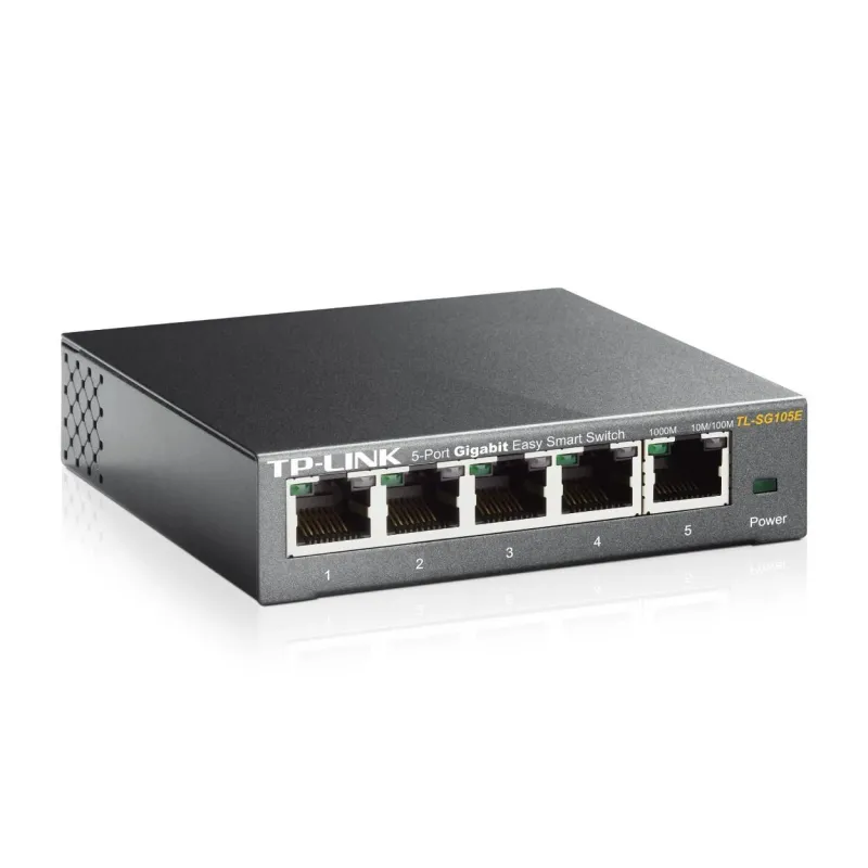 Switch-TP-LINK-5x10Base-T - 100Base-TX - 1000Base-T-TL-SG105E