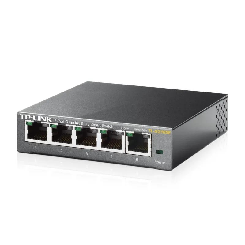 Switch-TP-LINK-5x10Base-T - 100Base-TX - 1000Base-T-TL-SG105E