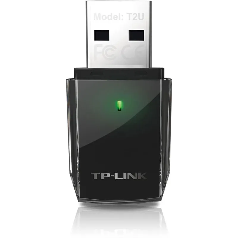 Wrl adapter 600mbps usb-dual band archer t2u tp-link