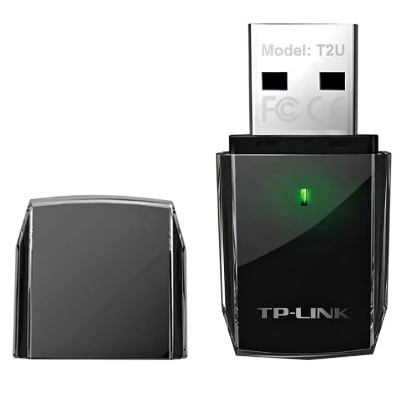 Wrl adapter 600mbps usb-dual band archer t2u tp-link