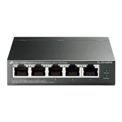 Switch-TP-LINK-Desktop-pedestal-5x10Base-T - 100Base-TX - 1000Base-T-PoE ports 4-TL-SG105PE