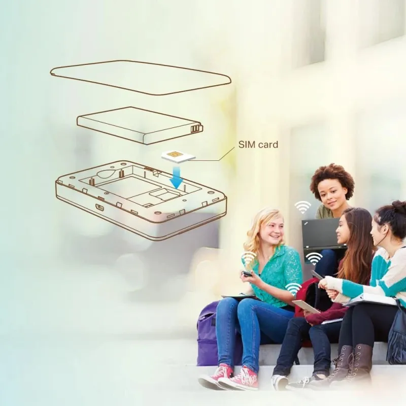 Wrl 4g router mobile-m7350 tp-link