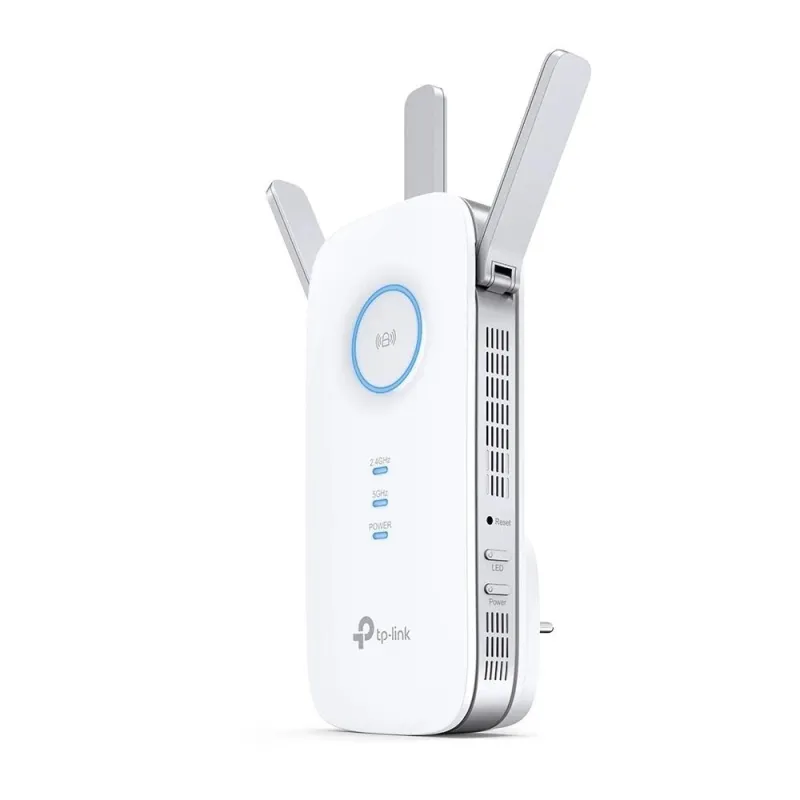 TP-LINK - AC1900 Wi-Fi Range Extender - RE550 - 802.11ac - 2GHz-5GHz - 600+1300 Mbit-s - 10-100-1000 Mbit-s - Ethernet LAN