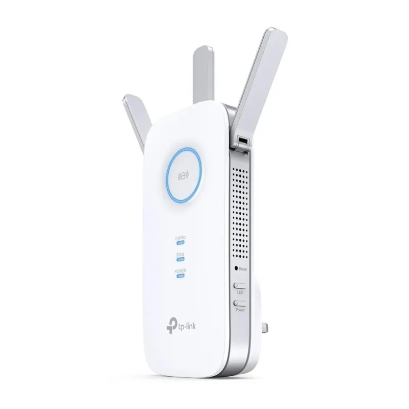 TP-LINK - AC1900 Wi-Fi Range Extender - RE550 - 802.11ac - 2GHz-5GHz - 600+1300 Mbit-s - 10-100-1000 Mbit-s - Ethernet LAN