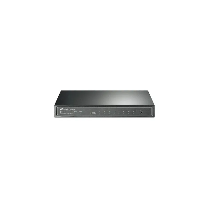 Switch-TP-LINK-Omada-TL-SG2008P-Type L2+-Desktop-pedestal-8x10Base-T - 100Base-TX - 1000Base-T-PoE+ ports 4-62 Watts-TL-SG2008P