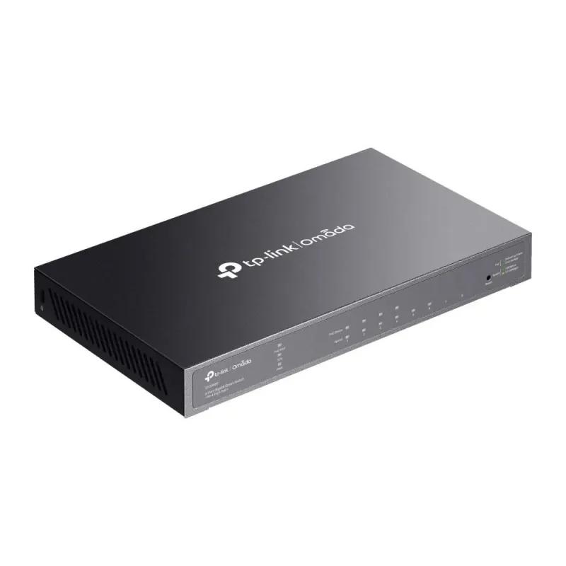 Switch-TP-LINK-Omada-TL-SG2008P-Type L2+-Desktop-pedestal-8x10Base-T - 100Base-TX - 1000Base-T-PoE+ ports 4-62 Watts-TL-SG2008P