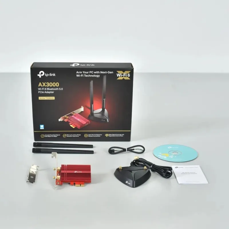 Wrl adapter 3000mbps pcie-archer tx3000e tp-link