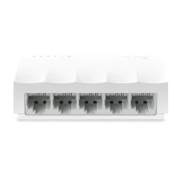 TP-LINK - 5-Port 10-100Mbps Desktop Network Switch - LS1005 - Unmanaged - Desktop - Power supply type External