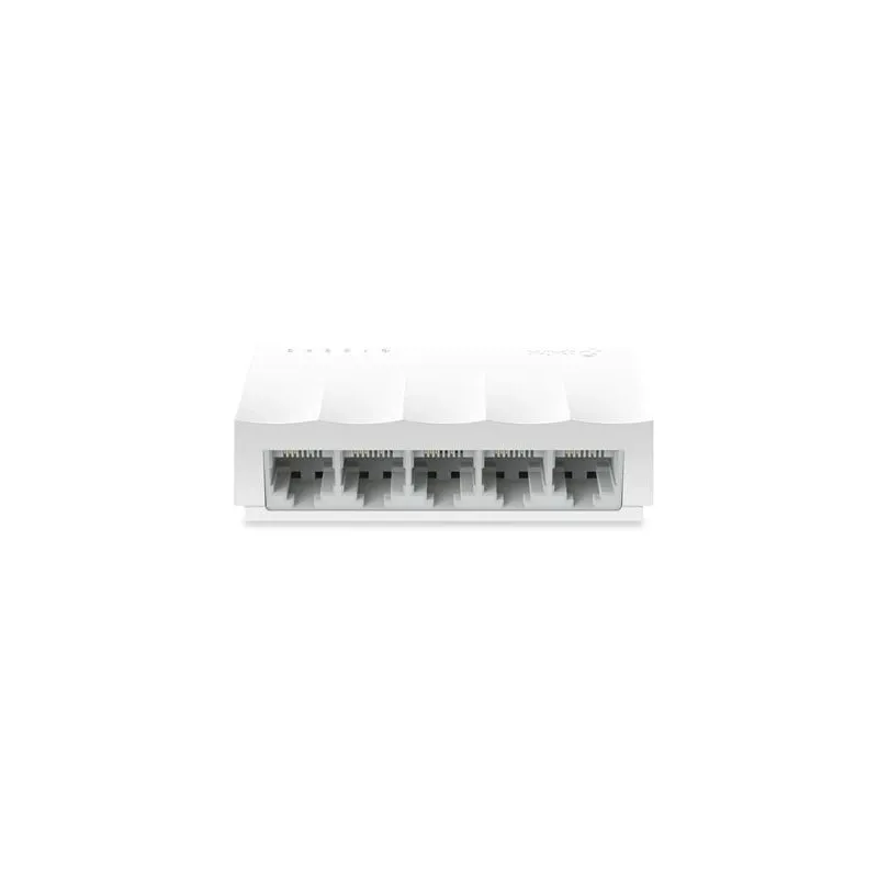 TP-LINK - 5-Port 10-100Mbps Desktop Network Switch - LS1005 - Unmanaged - Desktop - Power supply type External